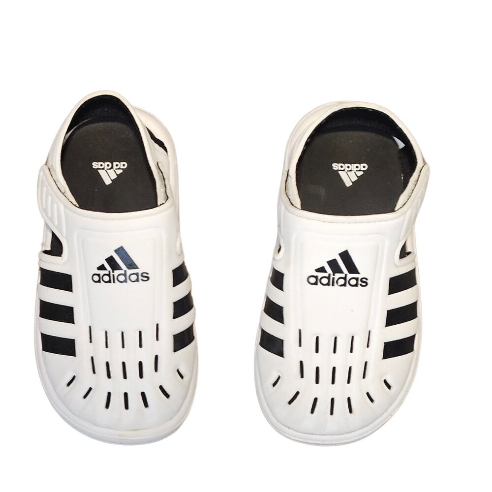 adidas Kids' Summer Closed-Toe Water Sandal | White | Size 8C